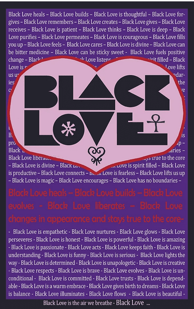 Black Love Poster (11 x17)