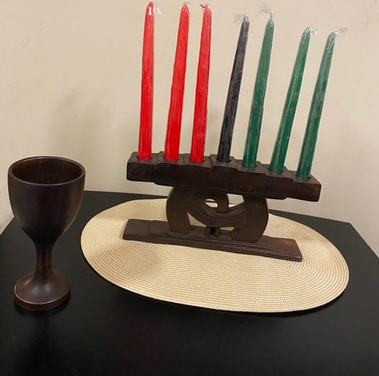 Sankofa Brown Kwanzaa Set