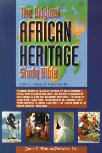 The Original African Heritage Study Bible Paperback